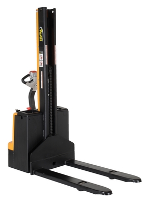 Narrow Mast Stackers with Powered Drive and Powered Lift