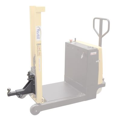 Counter Balanced Narrow Stacker w/ Multi-Use Attachments