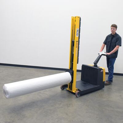 Counter Balanced Narrow Stacker w/ Multi-Use Attachments